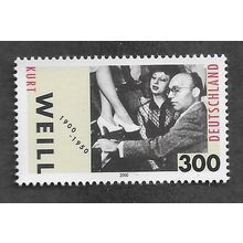 GER 2000 U/M 300pf 'KURT WEILL' (EBID78-843)