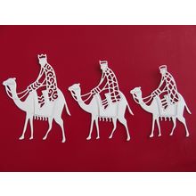 9 x Tattered Lace Die Cuts Three Wise Men