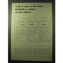 1964 SDS 92, 910 and 920 Computer Ad - We Believe