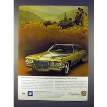 1972 Cadillac Car Ad - One Reason for Choosing!