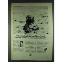 1979 World Wildlife Fund Ad - John Forsythe