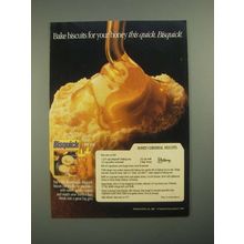 1987 Bisquick Ad - Honey-Cornmeal Biscuits Recipe