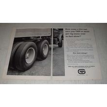 1963 General Tire Dual Super G Ad - How come a tire can save you $500 or more