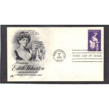 FDC Art Craft 1832 15c Edith Wharton (Cachet-U/A) CV00326