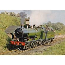 0-6-0 3205 Train Severn Valley Railway Takes Water Eardington Postcard