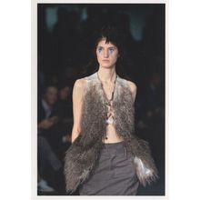 Dominic Farlam London Fashion Week Catwalk V&A Photo Postcard