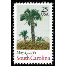 South Carolina PACK OF TEN 25 Cent Postage Stamps Scott 2343