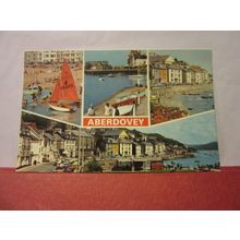 multiview, ABERDOVEY, WALES unused postcard by Dennis #