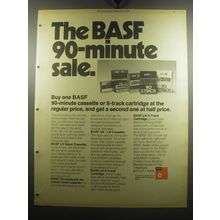 1975 BASF Advertisement - LH Super Cassette, Chromdioxid, SK/LH Cassette