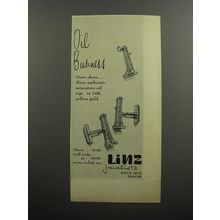 1956 Linz Jewelists Ad - Oil Business
