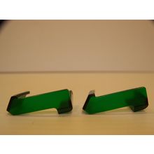 1960 DESOTO GREEN DASH TURN SIGNAL INDICATOR LENSES OEM FIREDOME FIREFLITE
