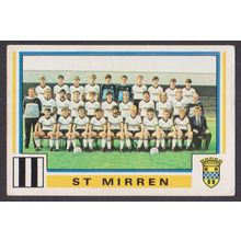 Panini Stickers Football 85 #519 St Mirren Squad Photo