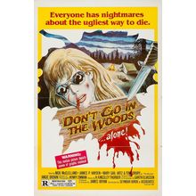 Don_t Go in the Woods (1981)_0 Movie Film Poster Canvas iconic design