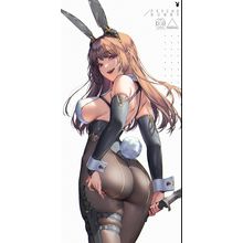 Psycho Bunny Anime E Girl Poster Canvas Movie Film Print A0 A1 A2 A3 A4 A5 A6 Ar