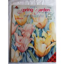 spring garden LOUISE JACKSON Tole Decorative Painting Pattern Book #9568 good