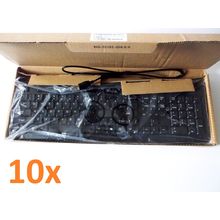 Lot of 10 - NEW HP SK-2086 WIRED USB FULL STANDARD DESKTOP KEYBOARD 697737-001