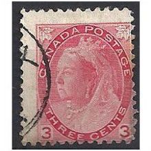 Canada 1898 SG156 3c Rose-Carmine Fine/Very Fine Used .