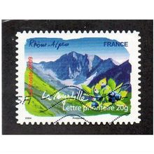 FRA 2009 (56c) 'FLORA - RHONE ALPES' FINE USED (EBID21118)