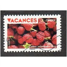 FRA 2009 (56c) 'VACANCES - RASPBERRIES' FINE USED (EBID21173)