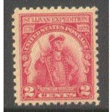 657 2c General John Sullivan Fine Plus MNH Q0976