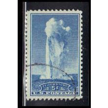 Used 744 5c Yellowstone National Park Fine RA2301