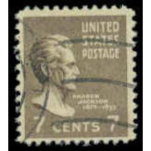 Used 812 7c Andrew Jackson Fine M07824