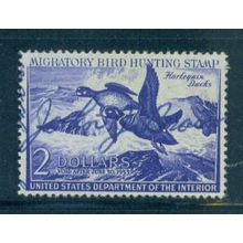 Used RW19 $2 Harlequin Ducks Almost Very Fine C1015