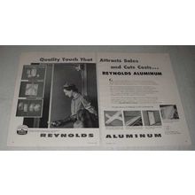 1954 Reynolds Aluminum Ad - Quality Touch