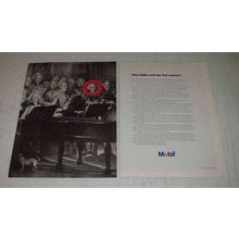 1974 Mobil Oil Ad - Why Fiddle With the First Violinist