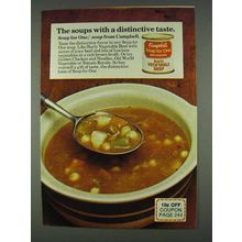 1978 Campbell's Soup for One Burly Vegetable Beef Ad