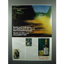 1978 Canadian Club Whisky Ad - Bonnie and Clyde