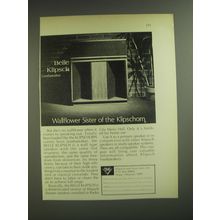 1974 Klipsch Belle Klipsch Loudspeaker Ad - Wallflower Sister of the Klipschorn