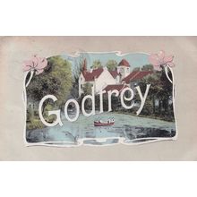 A Name Called Godfrey 1907 Old Postcard