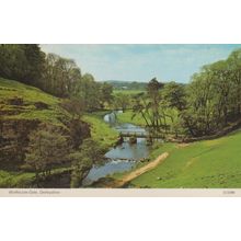 Wolfscote Dale Derbyshire 1970s Postcard