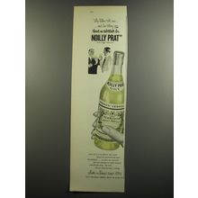 1952 Noilly Prat Vermouth Ad - My father told me.. and I'm telling you