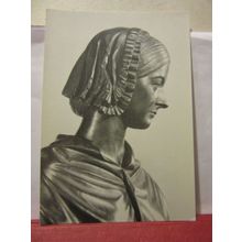 FLORENCE NIGHTINGALE bust J. Steell National Portrait Gallery unused postcard /