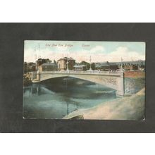 Postcard Devon Exeter New Exe Bridge 1906 London#607