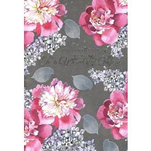 On Mother's Day To A Wonderful Mom - Mother's Day Greeting Card - 28189