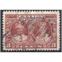Canada 1935 SG337 3c Carmine-Red Good+ Used ..