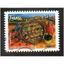 FRA 2010 (56c) 'FLAVOURS OF FRANCE - 'TIAN' FINE USED (EBID21529)