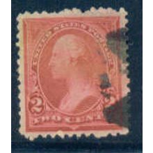 Used 250 2c George Washington Fine Plus A04788