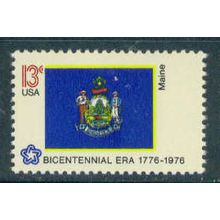 1655 13c Flag of Maine Fine MNH KA6520 (25)