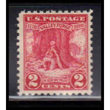 645 2c Valley Forge Fine MNH O1533