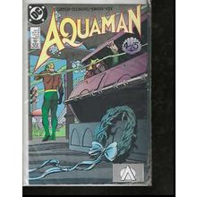 Aquaman, #4, 1989, DC Comic Book, Mid Grade