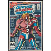 Justice League of America, #245, DC Comic, High Grade, Crisis Crossover