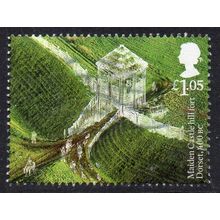 GB 2017 Ancient Britain - Maiden Castle Hill Fort, Dorset £1.05 Used