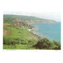 ROBIN HOOD BAY, used vintage postcard .by Judges 1974 POSTMARK =
