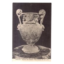 PERUGIA vintage unused postcard c. 1944 vaso etrusco =