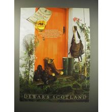 1990 Dewar's Scotch Ad - Latest reports indicate that high fashion has made