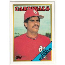 1988 Topps baseball card 83 Jose Oquendo